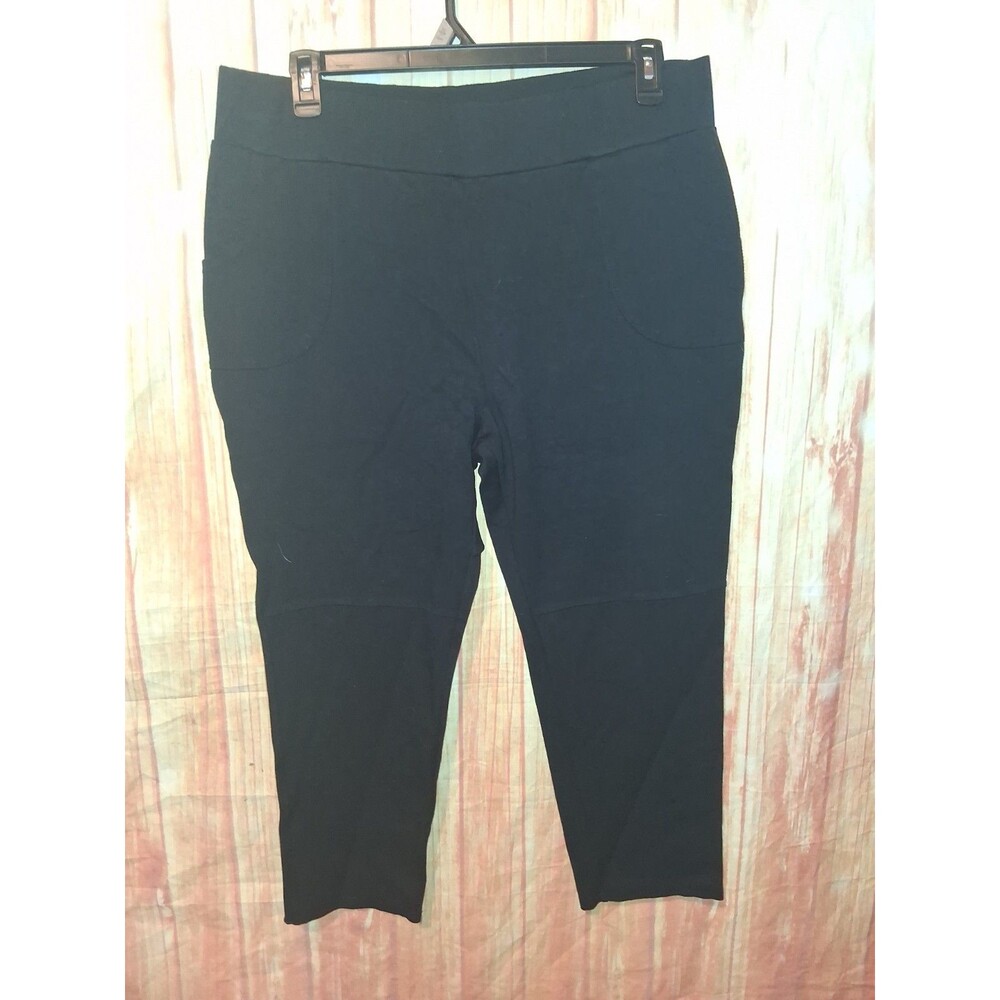 LOGO Black Taper Pull-on Pants Sz 2XP